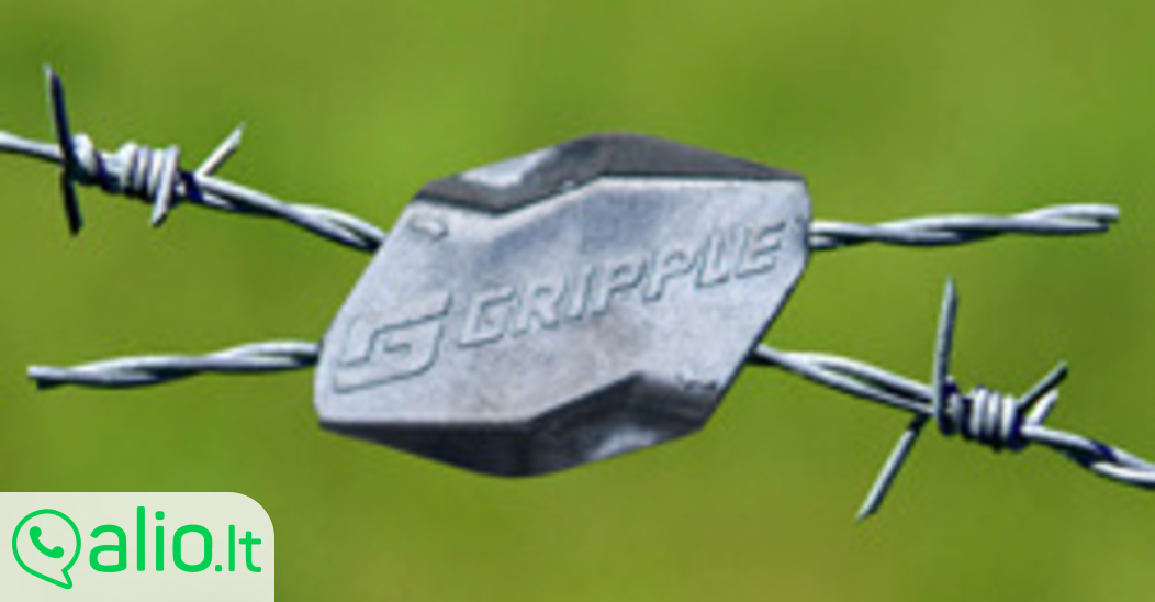 Gripple M ; S ; Barbed Wire Gripple Spygliuotai vielos įtempėjas