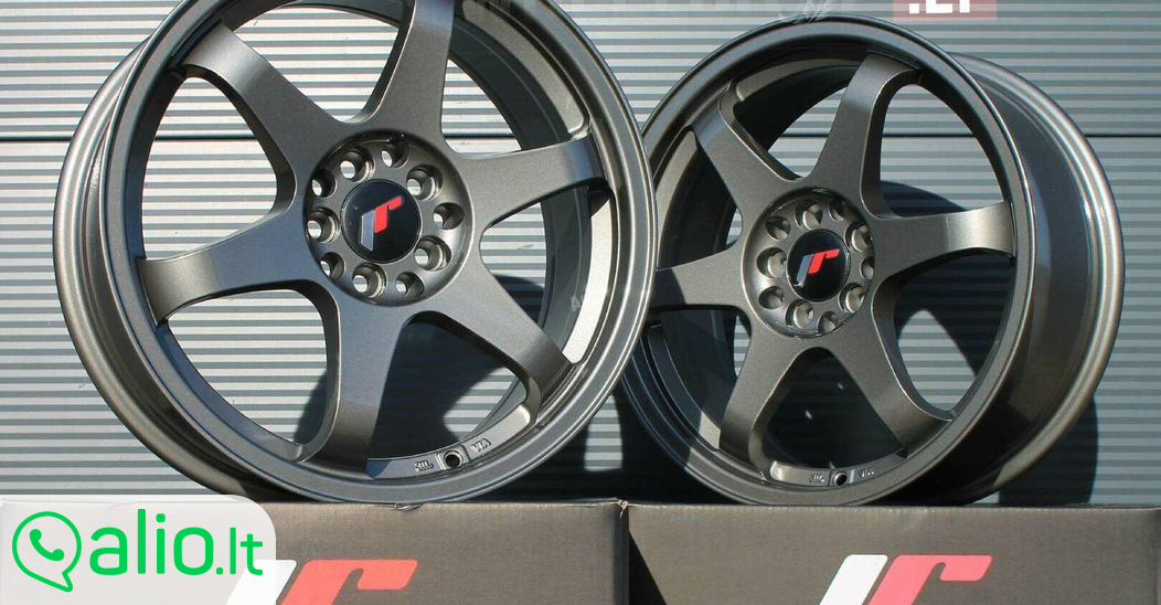 Japan Racing JR3 Hyper Grey, Lieti ratlankiai, R-18 | Alio.lt