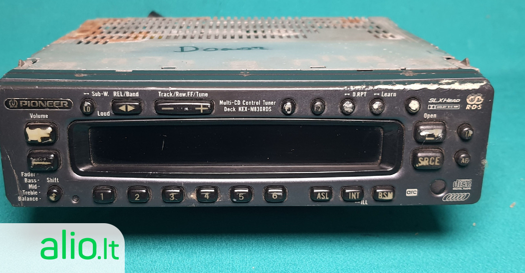 Pioneer Kex-m830rds Magnetolos | Alio.lt